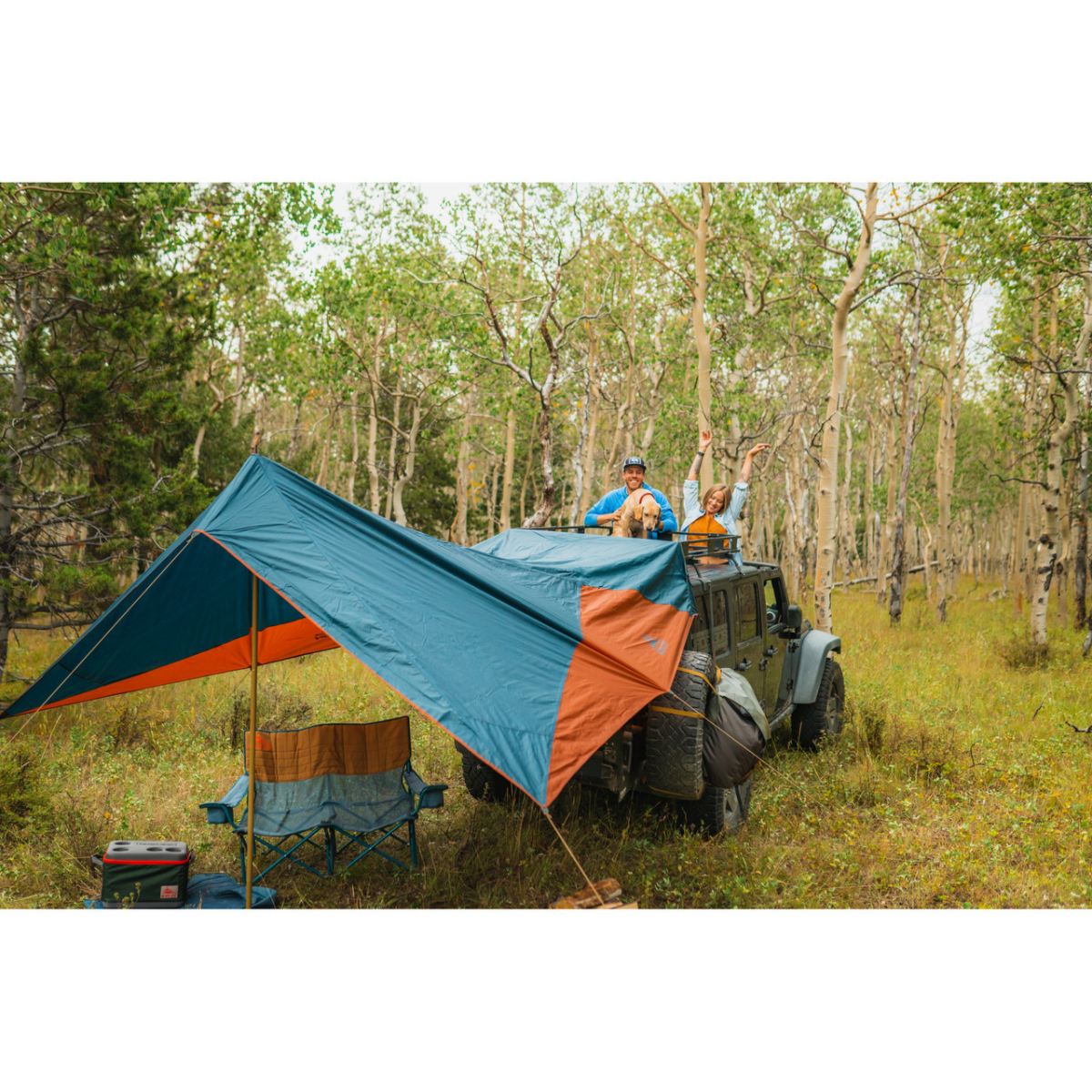 KELTY | WAYPOINT TARP-REFLECTING POND/GINGERBREAD